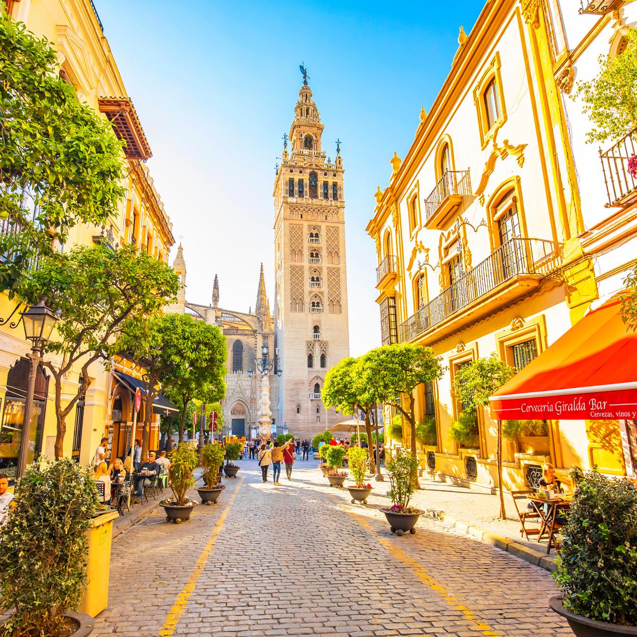 Vistas del Barrio de Santa Cruz, Sevilla