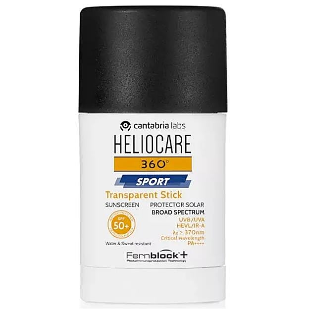 Protector solar Transparent Stick de Cantabria Labs.