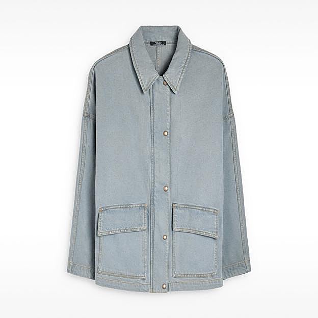 Chaqueta denim con algodón (49,99€)