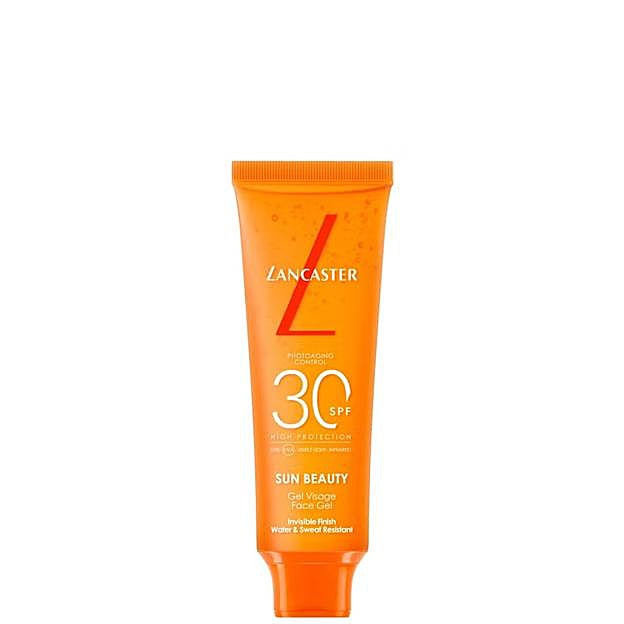 Protector solar Invisible Lancaster Sun Sport Cooling SPF30 de Lancaster.