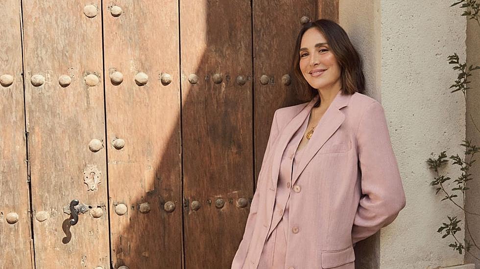 Tamara Falcó con total look de Falconeri.