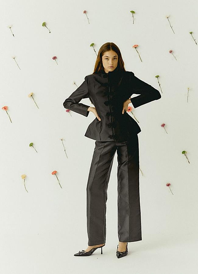 Imagen - Conjunto satinado estilo asiático