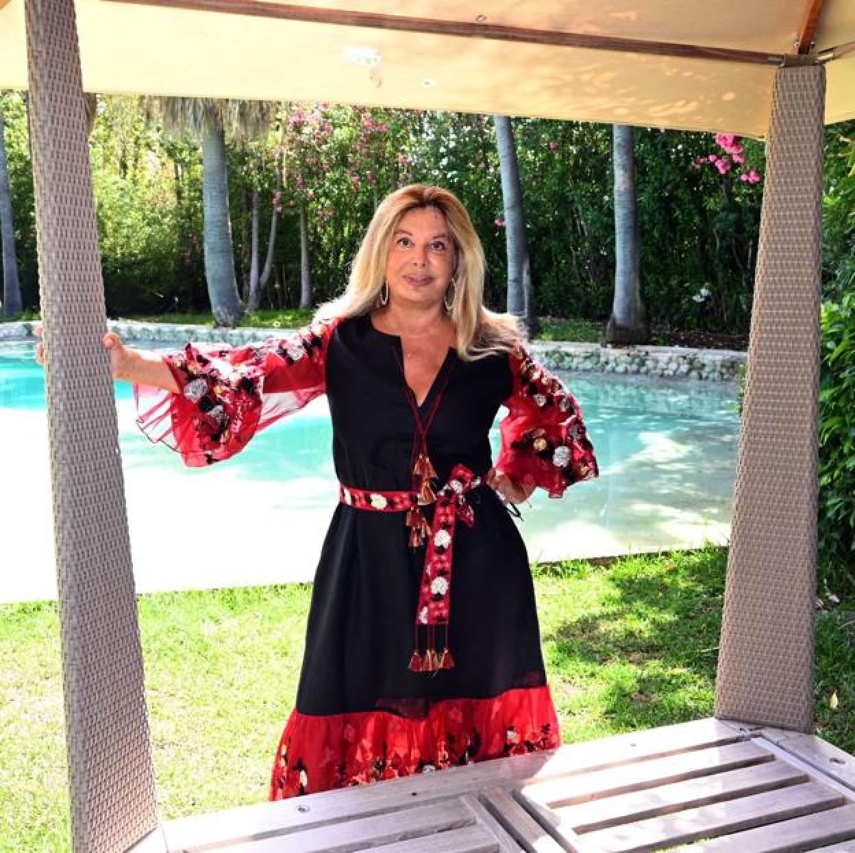 Olivia Valère, una de las reinas de la noche marbellí. 