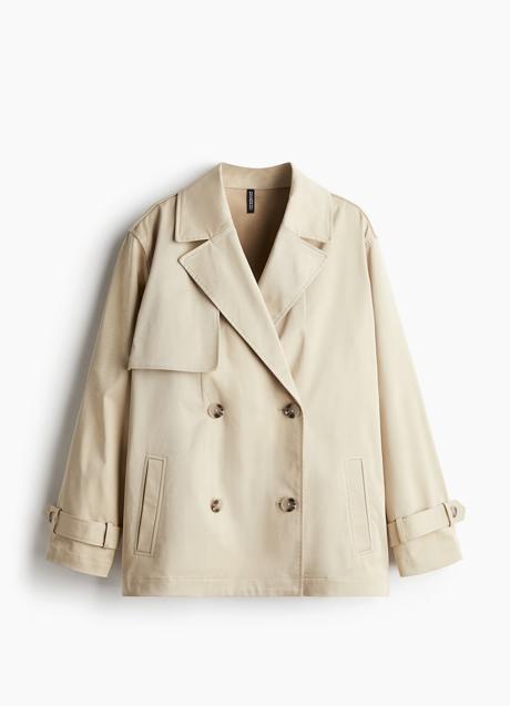 Imagen - Gabardina corta de H&M (49,99 euros)