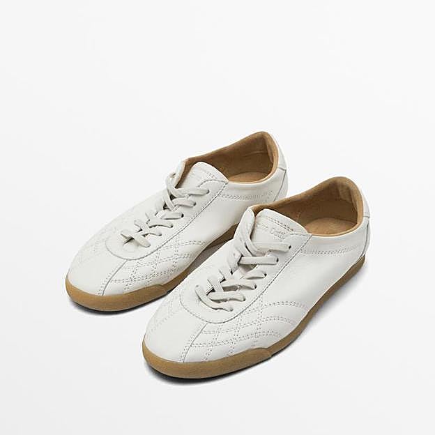 Bamba blanca pespuntes (89,95€)