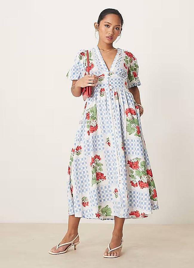 Imagen - Vestido estampado de vichy