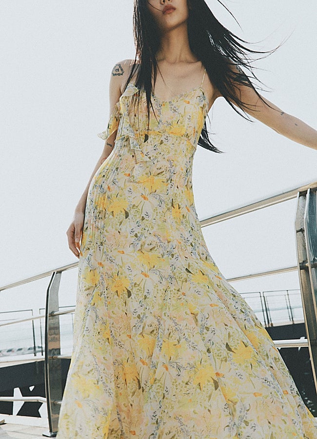 Imagen - Vestido largo de flores Sfera.