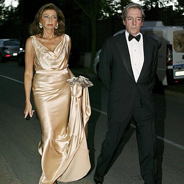 Alfonso de Borbón y Escasany y su ahora viuda, Marisa Yordi. 