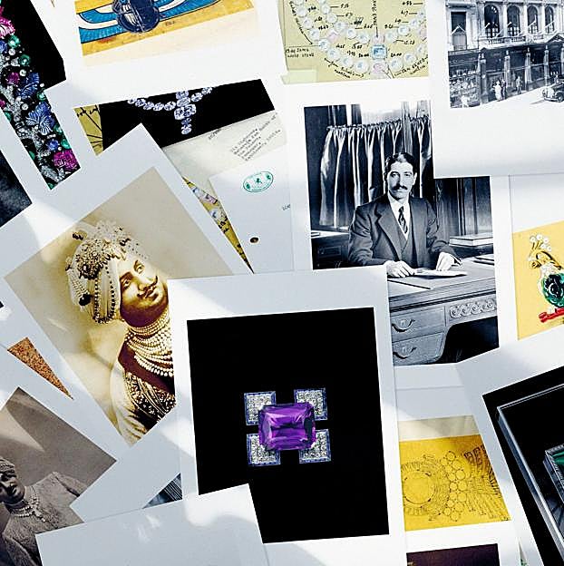 Bocetos de Cartier, en su emblemática tienda de la calle Bond Street.