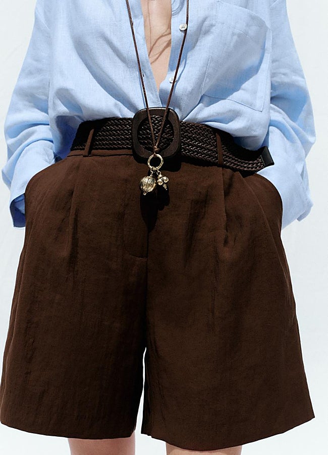 Imagen - Bermudas tiro alto Zara.