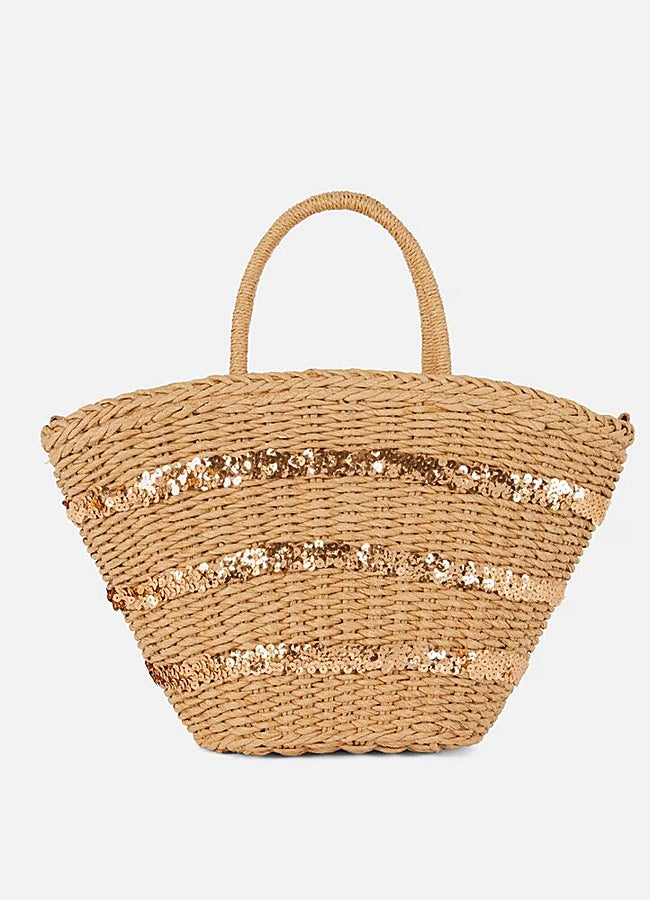 Imagen - Bolso capazo lentejuelas Primark.