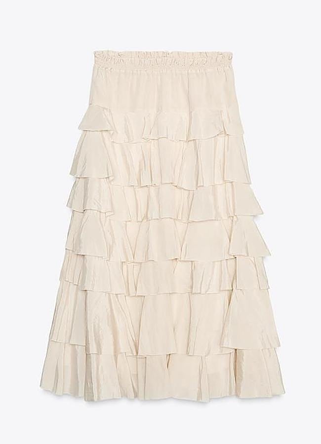 Imagen - Falda vaporosa de volantes