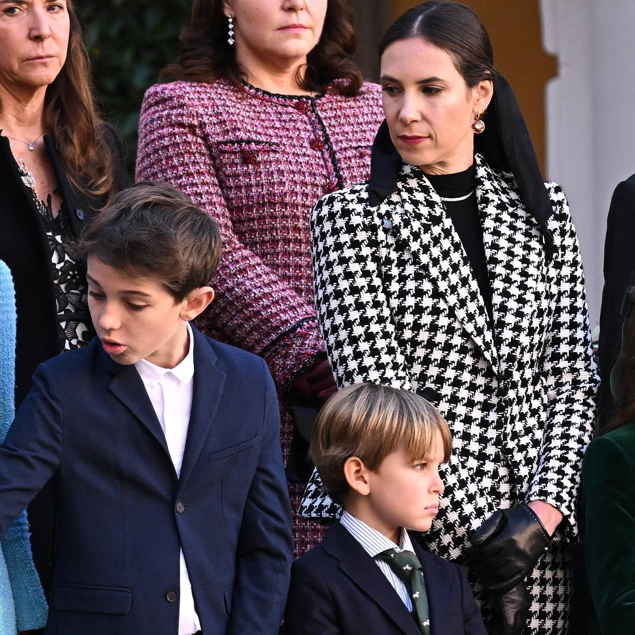 Tatiana Santo Domingo, en una imagen familiar en Mónoaco. 