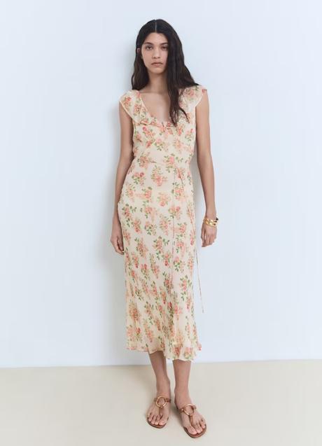 Imagen - Vestido con estampado de flores de Mango (49,99 euros)