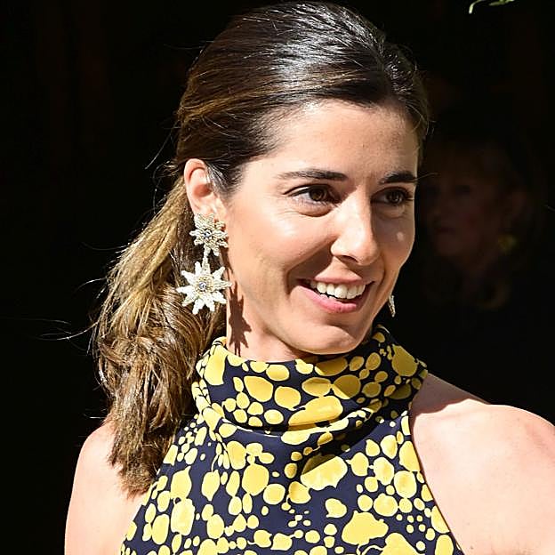 Belén Corsini, muy elegante en sus aparicionesp úblicas. 