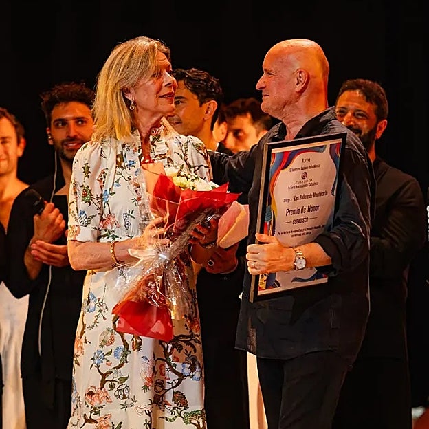 La princesa Carolina en el Teatro Nacional de Cuba. 