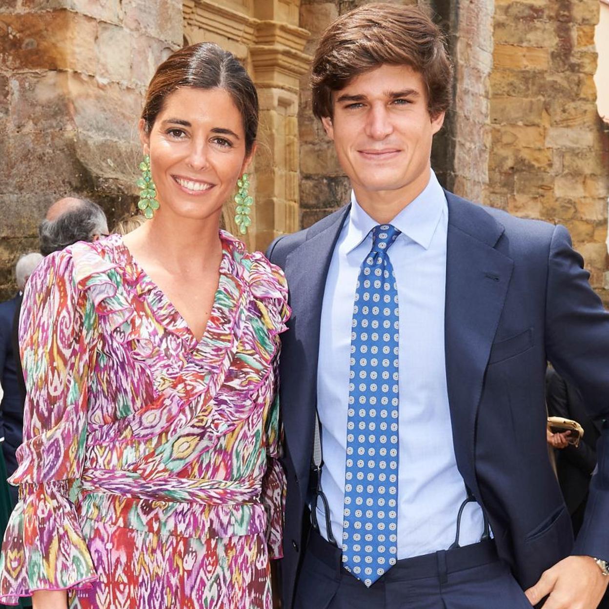 Belén Corsina y su marido, Carlos Fitz-James, una pareja feliz.