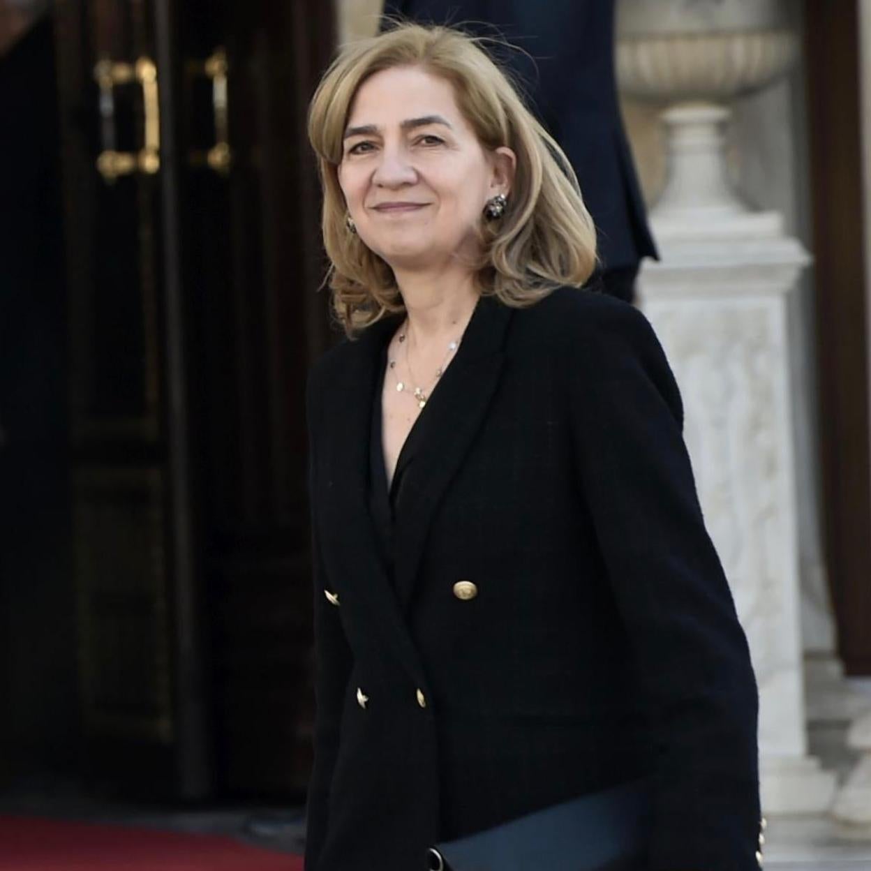 La infanta Cristina ha querido hablar con sus hijos de la delicada situación de salud de Irene de Grecia. 