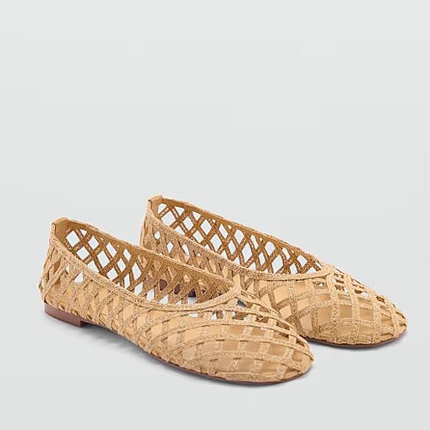 Bailarinas fibra natural (39,99€)