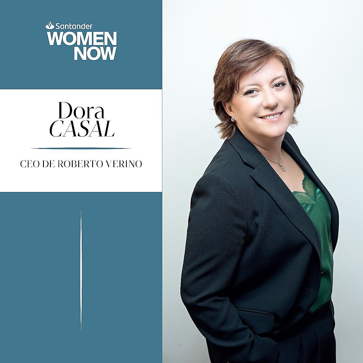 Dora Casal, CEO de Roberto Verino. 