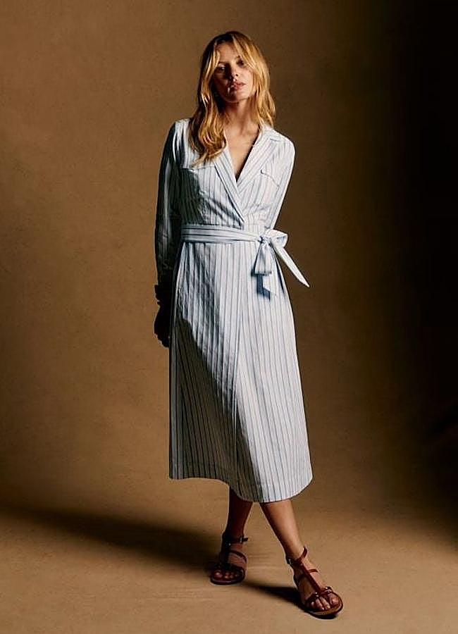 Imagen - Vestido camisero de rayas