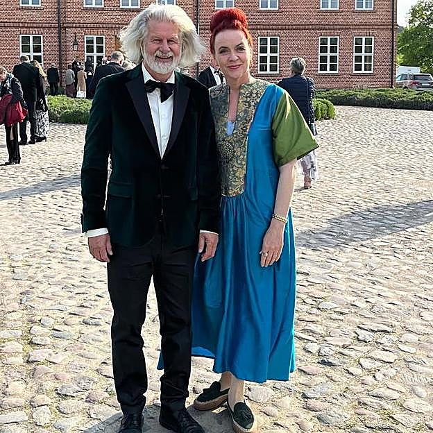 Bengt y Mette Rode Sundstrøm, los amigos de Joaquin y Marie de Dinamarca. 