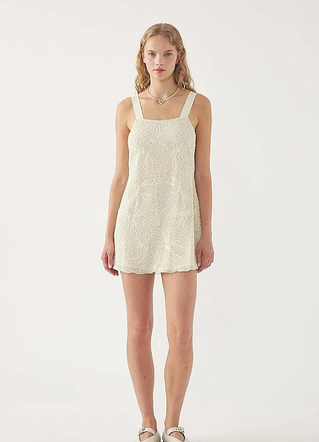 Imagen - Vestido corto blanco de Antik Batik, 519,30 euros.