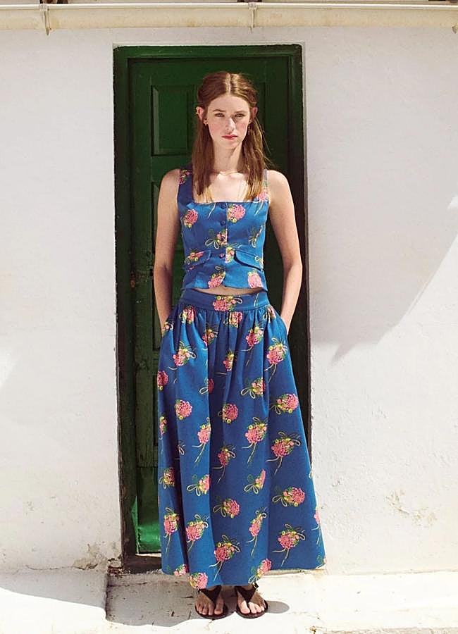 Imagen - Top Rosa (129,95€) y Falda Rosi (159,95€) de Himba