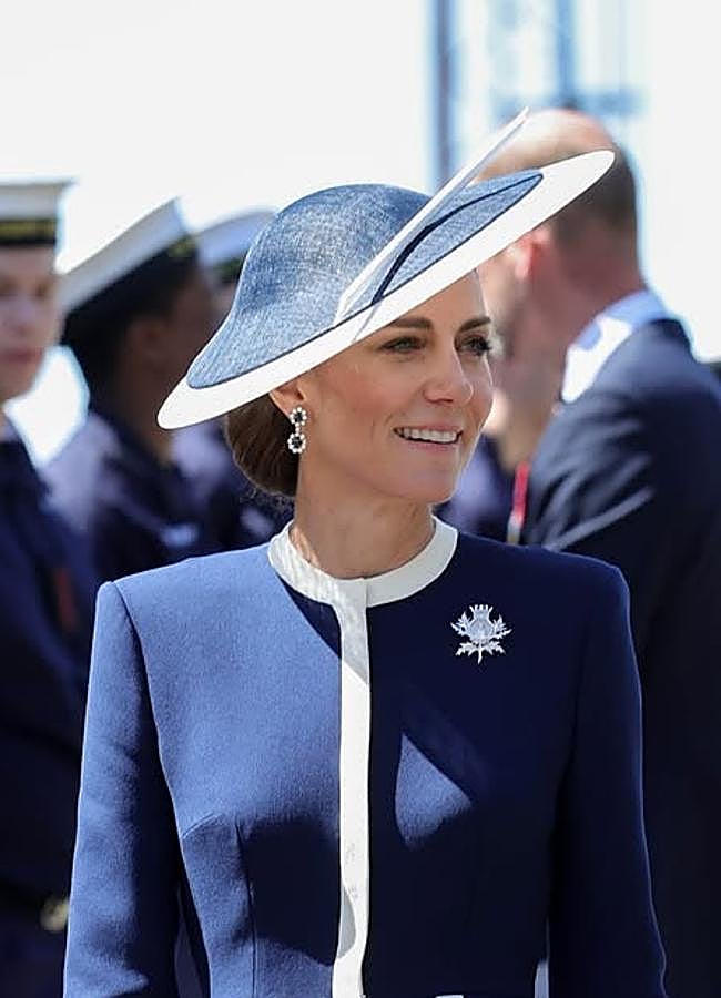 Imagen - Kate Middleton con los pendientes de Zafiro de Diana de Gales. Foto: @princeandprincessofwales