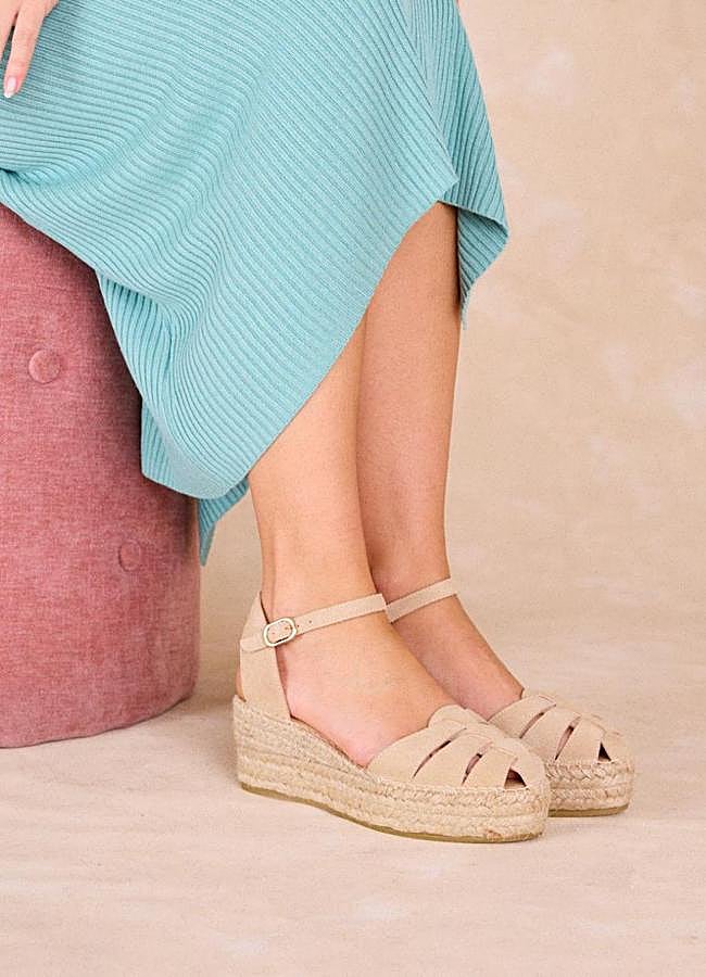 Imagen - Sandalias alpargatas estilo cangrejeras