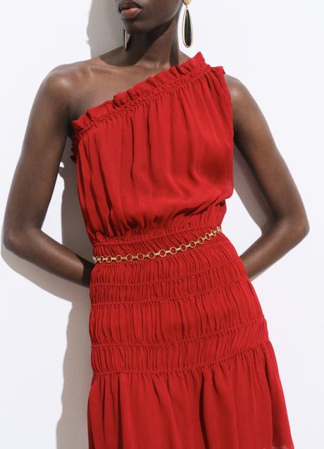 Imagen - Vestido rojo de Mango (79,99 euros)