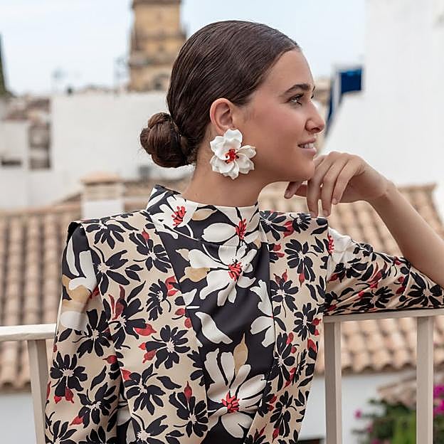 Moño trenzado para invitadas