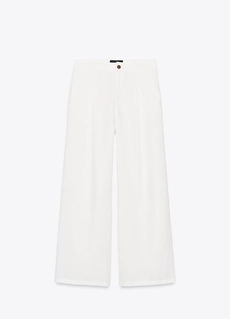 Imagen - Pantalones blancos de Zara (29,99 euros)