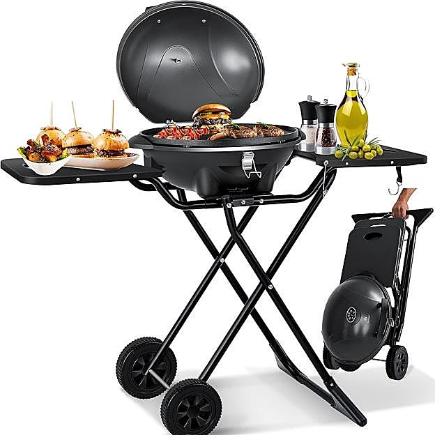 Barbacoa eléctrica plegable de Amazon
