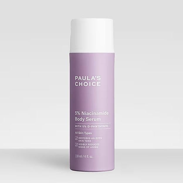 Sérum corporal con 5 % de niacinamida. Precio: 39€