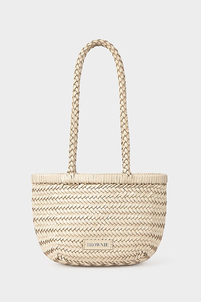 Bolso trenzado de Brownie (69,95 euros)