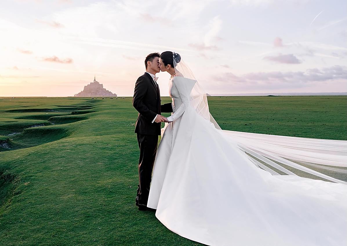 Imagen secundaria 1 - La boda en el Mont Saint-Michel, en Normandía.
