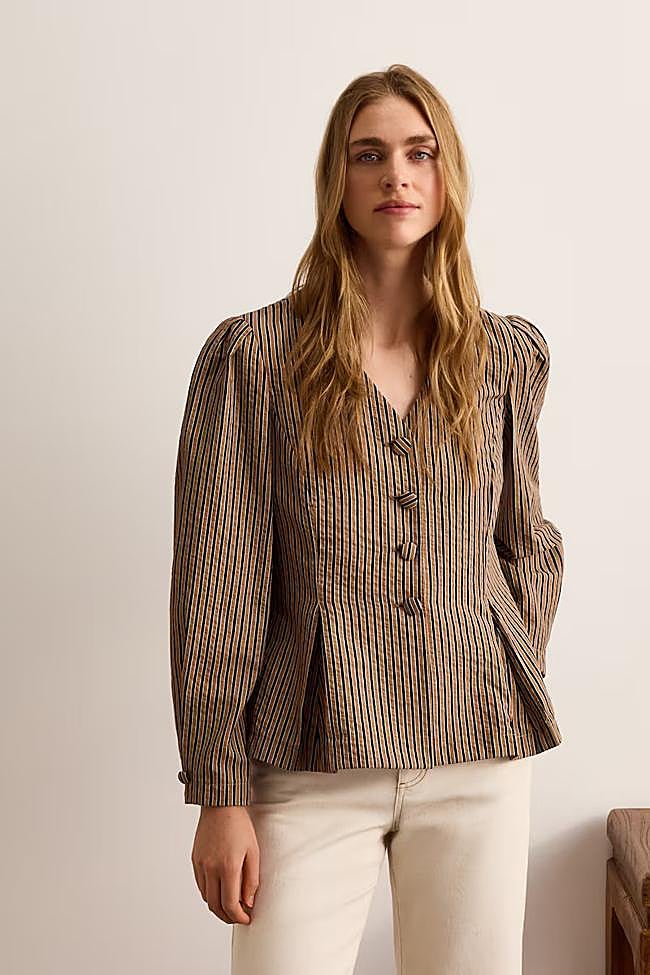 Blazer con estampado de rayas de Lloyd's.