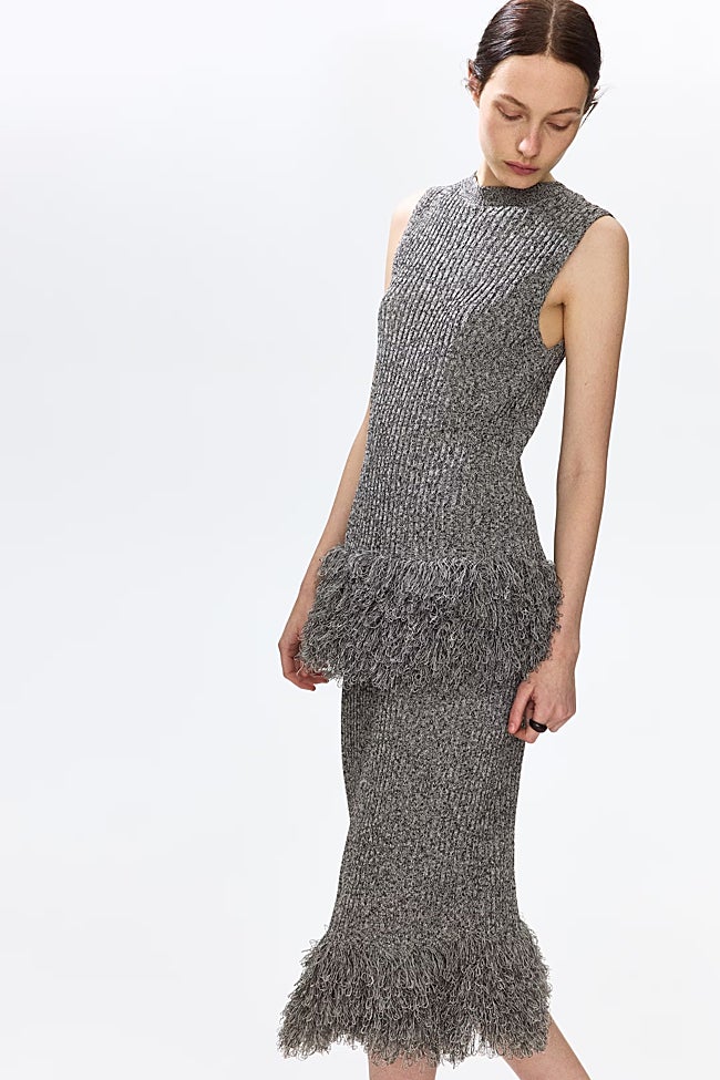 Falda de punto de H&M (39,99 euros)