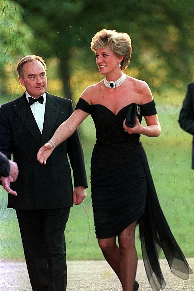 Diana de Gales con el revenge dress.