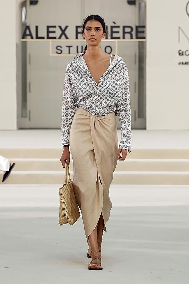 Look de Alex Rivière en Mercedes-Benz Fashion Week Madrid.