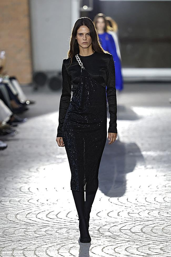 Look de Alvarno en Mercedes-Benz Fashion Week Madrid.