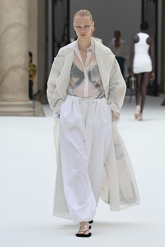 Look de Sportmax durante la Semana de la Moda de Milán.
