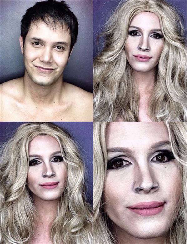 Paolo Ballesteros, el doble de las famosas