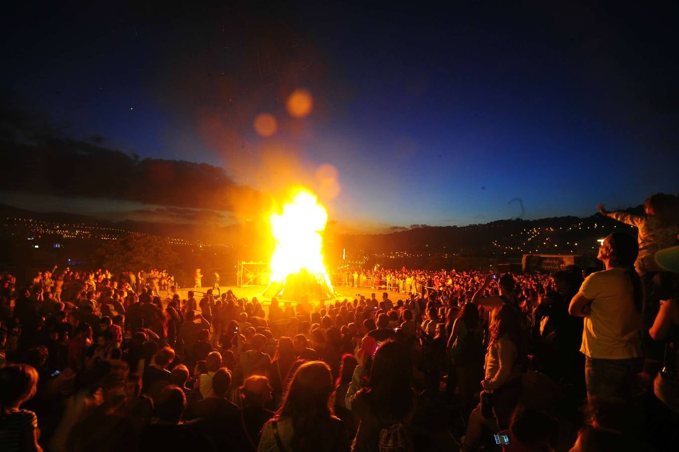 Bilbao celebra la noche de San Juán