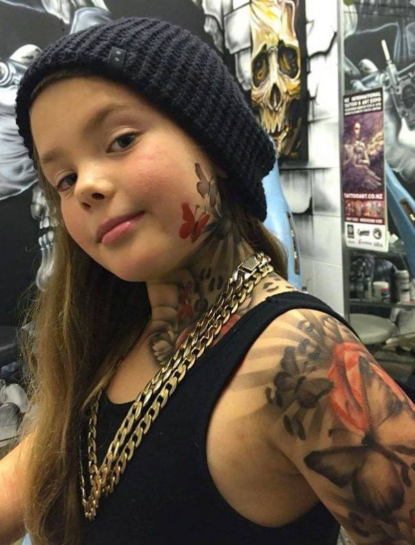 Tatuajes temporales para niños hospitalizados