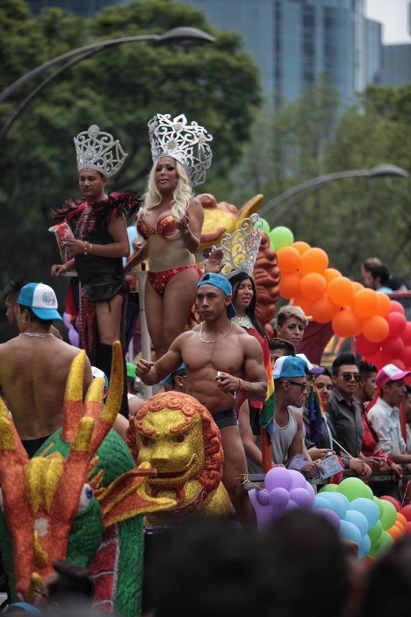 Marcha del Orgullo Gay en México.