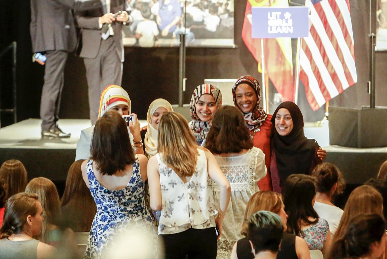 La conferencia de Michelle Obama, en Madrid