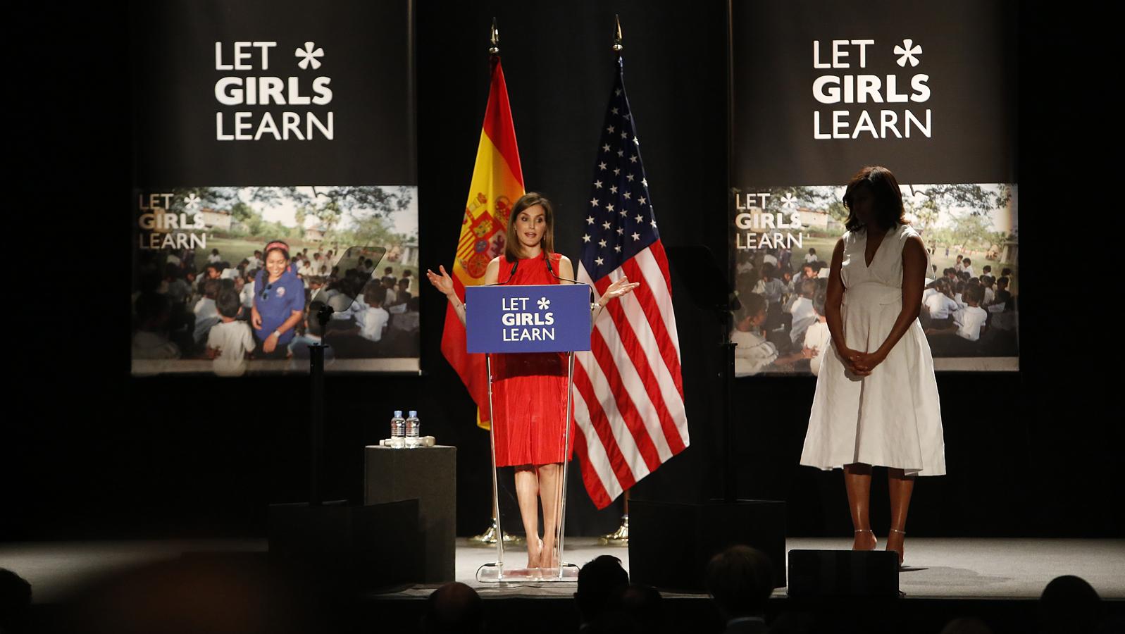 La conferencia de Michelle Obama, en Madrid