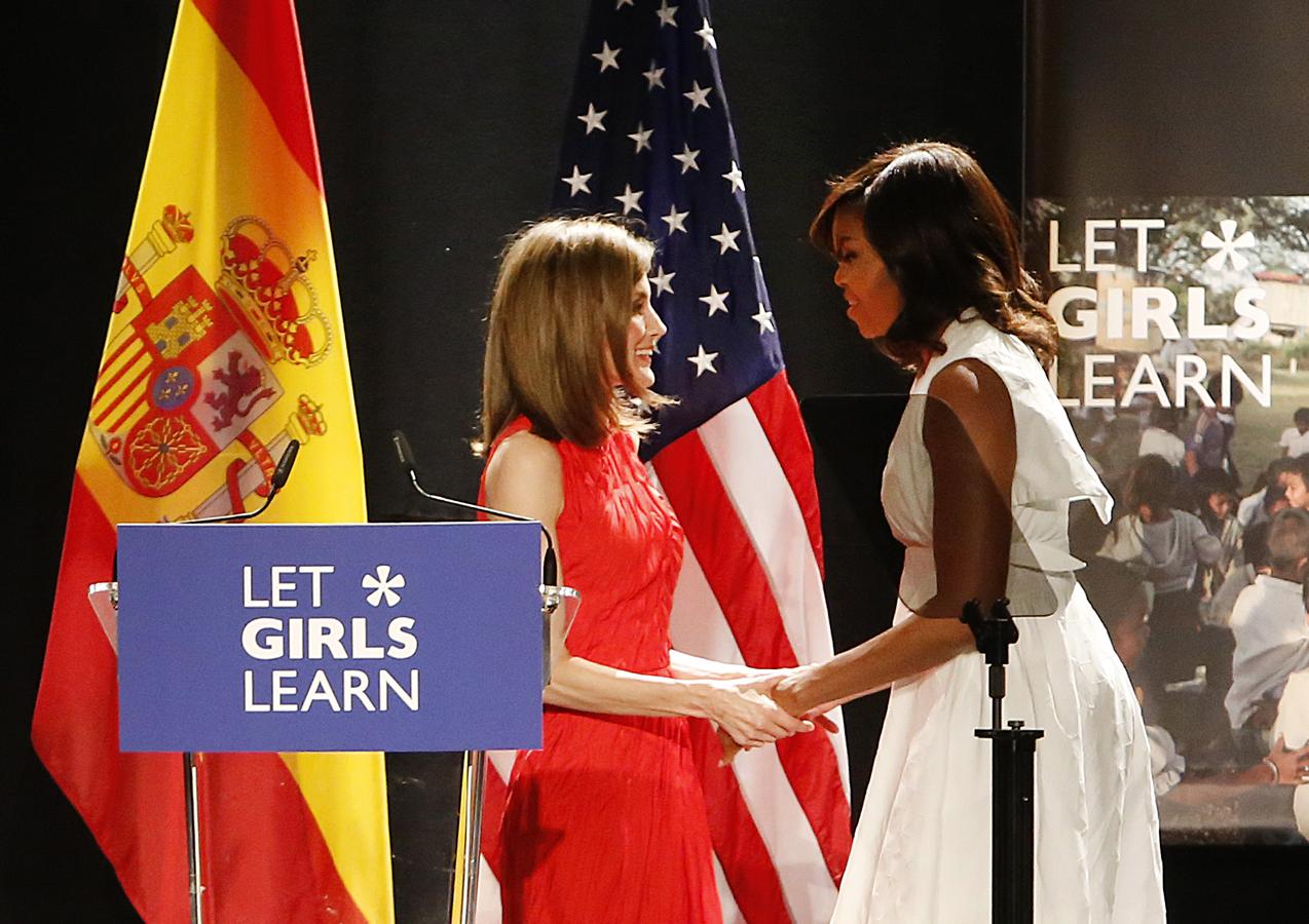 La conferencia de Michelle Obama, en Madrid